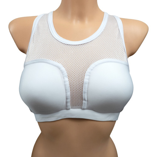 Защита груди женская для каратэ 1751 ФВКР Bestsport фото 3