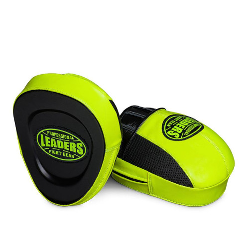 Лапы боксерские Leaders Scarabaeus Curved фото 2