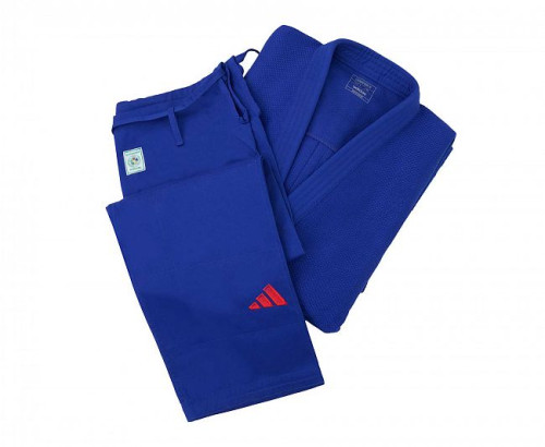 Кимоно для дзюдо Champion III IJF Slim Fit Green Label Adidas фото 8
