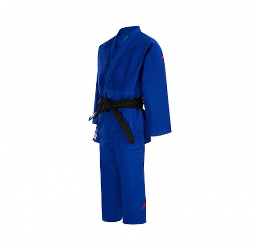 Кимоно для дзюдо Champion III IJF Slim Fit Red Logo Adidas фото 2