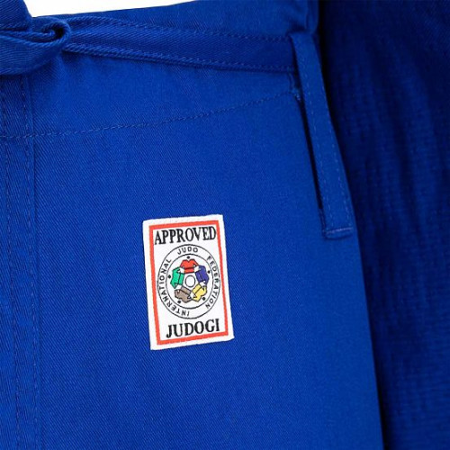 Кимоно для дзюдо Champion III IJF Slim Fit Red Logo Adidas фото 5
