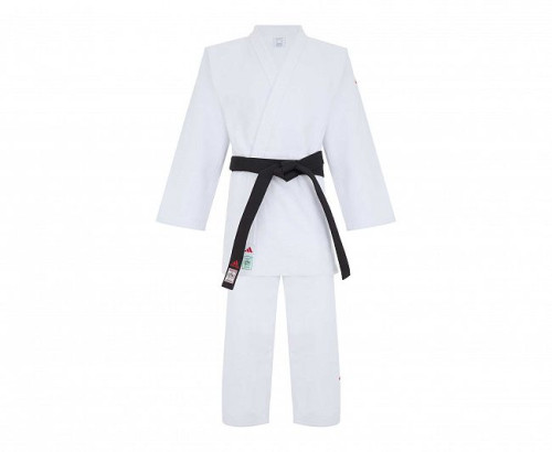 Кимоно для дзюдо Champion III IJF Slim Fit Green Label Adidas фото 3