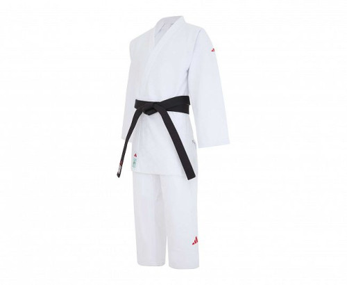 Кимоно для дзюдо Champion III IJF Slim Fit Green Label Adidas фото 4