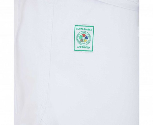 Кимоно для дзюдо Champion III IJF Slim Fit Green Label Adidas фото 8