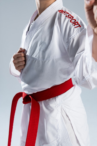 Кимоно для каратэ (2 куртки) OKAMI 2415 WKF Bestsport фото 3 Кимоно для каратэ (2 куртки) OKAMI 2415 WKF Bestsport фото 3
