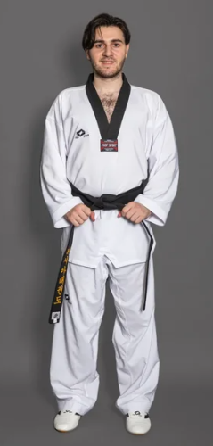 Добок для тхэквондо WT Light Style Black Profsport
