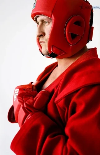 Шлем для боевого самбо FIAS RSM фото 4