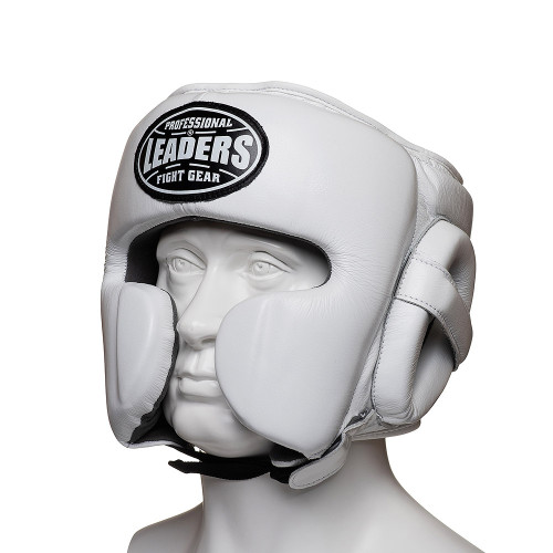 Шлем боксерский закрытый LEADERS LS MEX VELCRO фото 4
