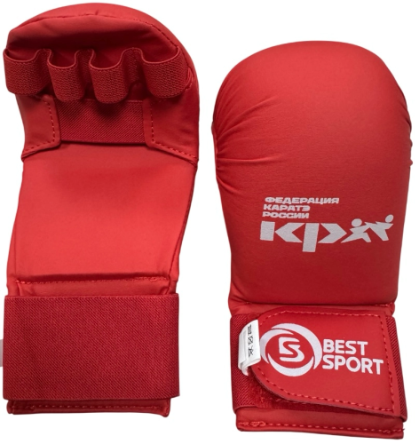 Перчатки-накладки для каратэ 1230 ФКР Bestsport фото 2