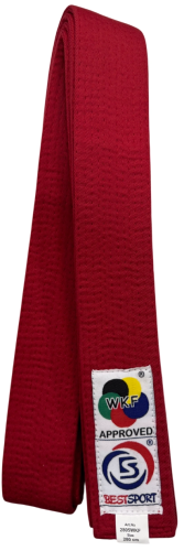 Пояс для кимоно WKF Approved 4 см Bestsport фото 2