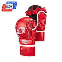 Перчатки для MMA СОЮЗ MMA РОССИИ Green Hill