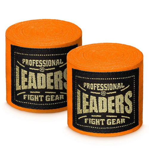 Бинты боксерские LEADERS Semi Elastic 50/50 фото 2